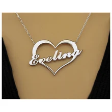 Heart infinity necklace infinity name necklace two names infinity necklace infinity heart children name necklace for mother personalized infinity necklace two name necklace silver infinity name necklace love has no end love jewelry christmas gift