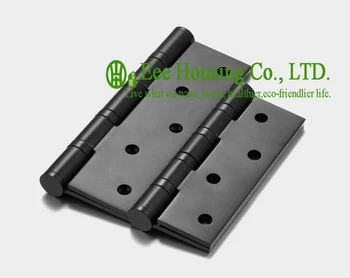 

5 inches widen ball bearing black door hinges,5 inches black door hinge,Low noise Hinge,Stainless Steel Hinges for thicker doors