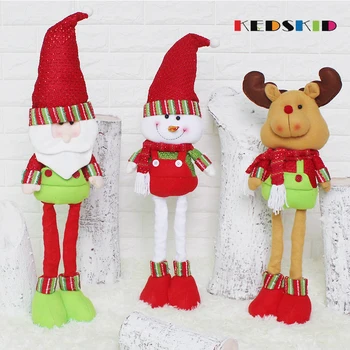 

Telescopic doll snowman reindeer doll christmas decorations for christmas tree christmas gift