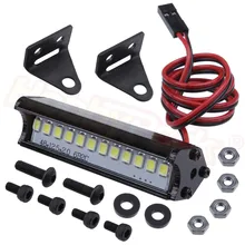 RC Рок Гусеничный светодиодный светильник бар Точечный светильник купольная Имитация Для Traxxas Trx-4 Trx4 осевой SCX10 90046 D90 Tamiya CC01 KM2 корпус