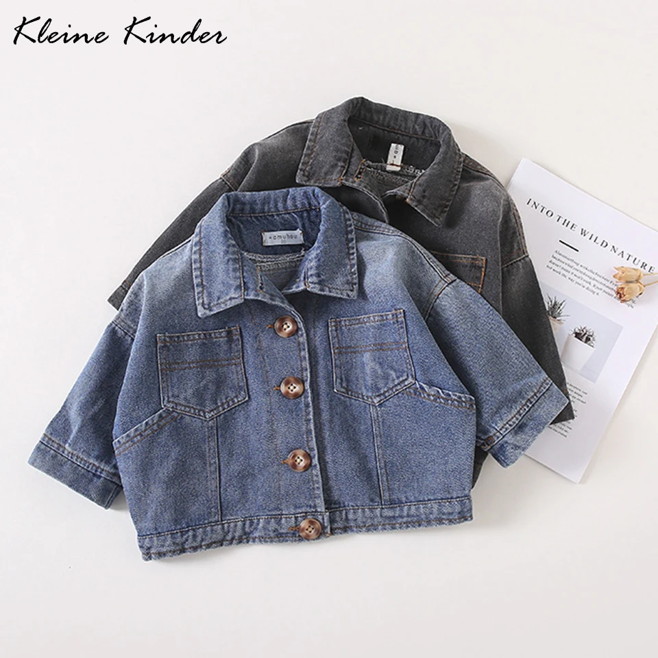 Baby Coat 2018 Winter Autumn Tops Wash Soft Denim Jacket for Girls Boys Jeans Jackets for Kids Toddler Children Outwear Clothing Baby Coat 2018 Winter Autumn Tops Wash Soft Denim Jacket for Girls Boys Jeans Jackets for Kids Toddler Children Outwear Clothing