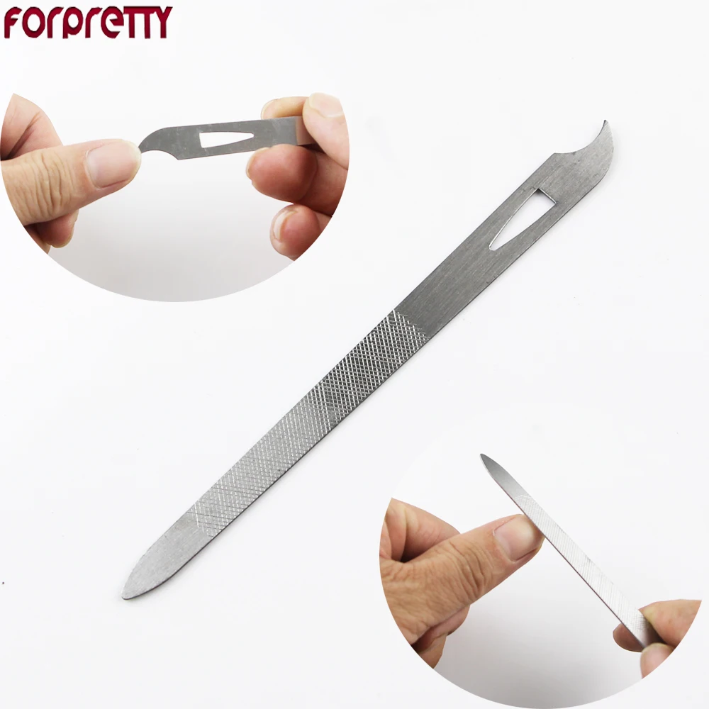 Lima Nagel Vijl Quita Esmalte Gel Raspa Nail File Stronge Metallo Lime Un Ongle Limas Para Manicura Professionel Pilnik Fare Paznokci