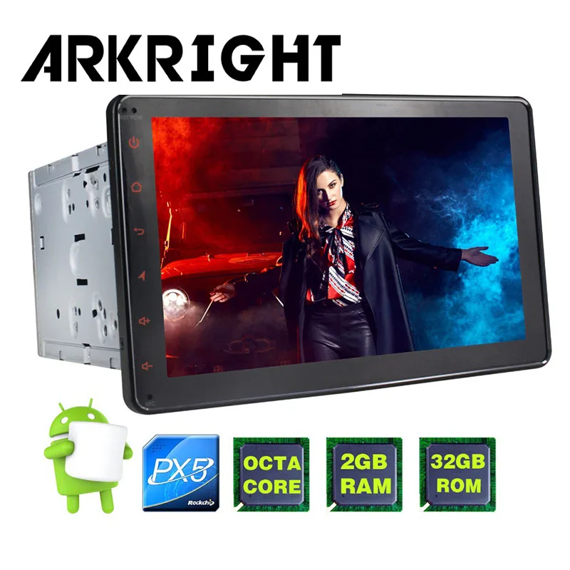 

ARKRIGHT 8'' Android 8.1 Universal Car Radio Stereo/Head Unit HD GPS Navis 2+16GB Multimedia Player Octa Core autoradio DSP