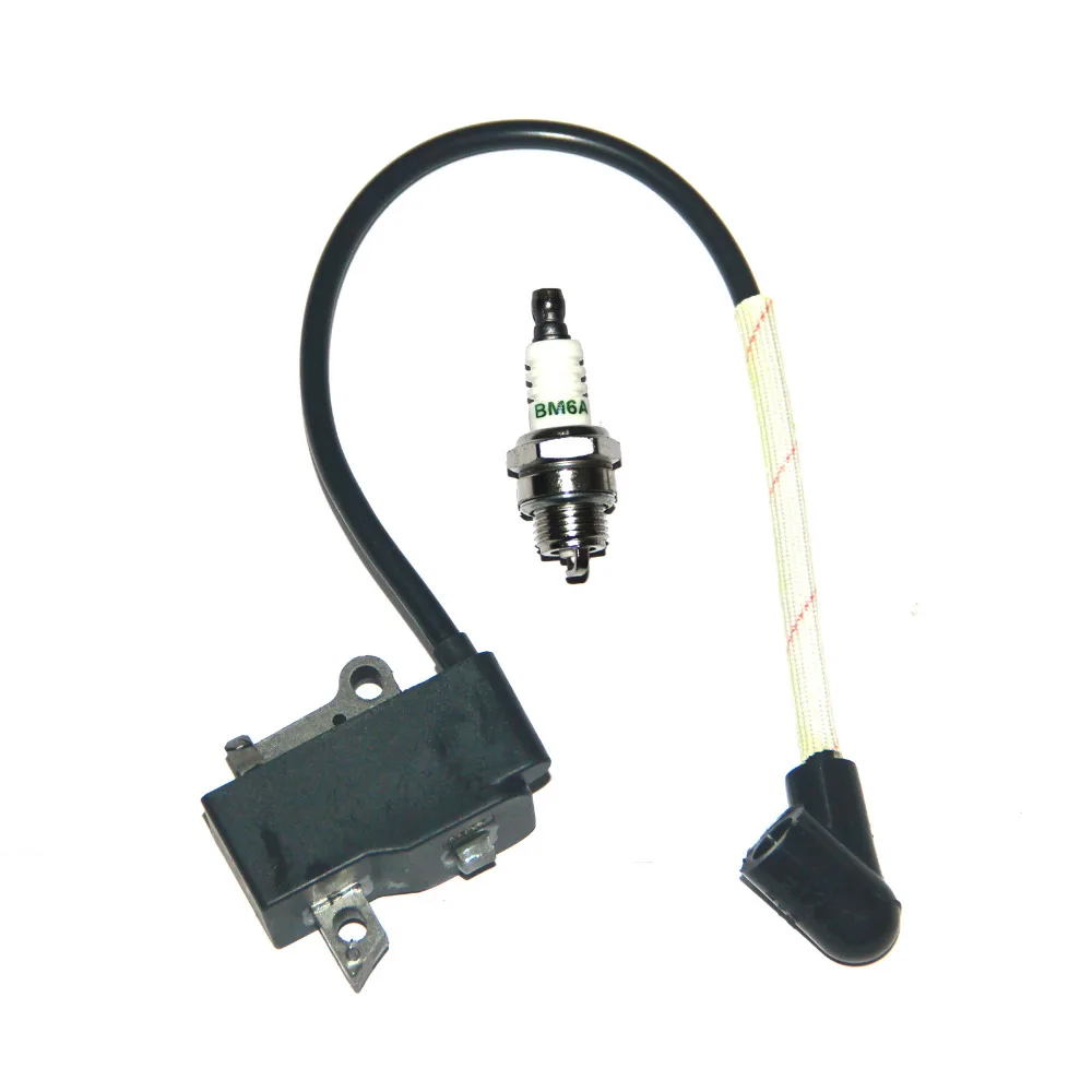 

Ignition Coil Module With BM6A Spark Plug For Stihl Chiansaw MS661 Engine Magneto Replacement Parts#