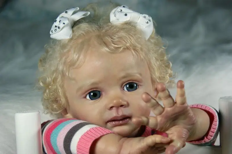 

Doll Baby D148 60CM 24inch NPK Doll Bebe Reborn Dolls Girl Lifelike Silicone Reborn Doll Fashion Newborn Reborn Babies