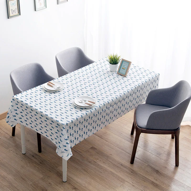 130 140cm Waterproof Oil Proof Plastic Table Cloth