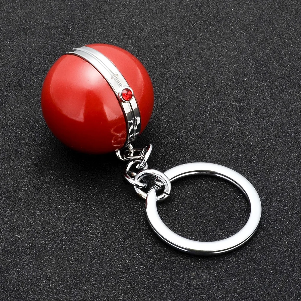 6 видов Pokemon Go брелок Карманный Брелок в виде монстра 3D Poke Ball Модель Металл Chaveiro