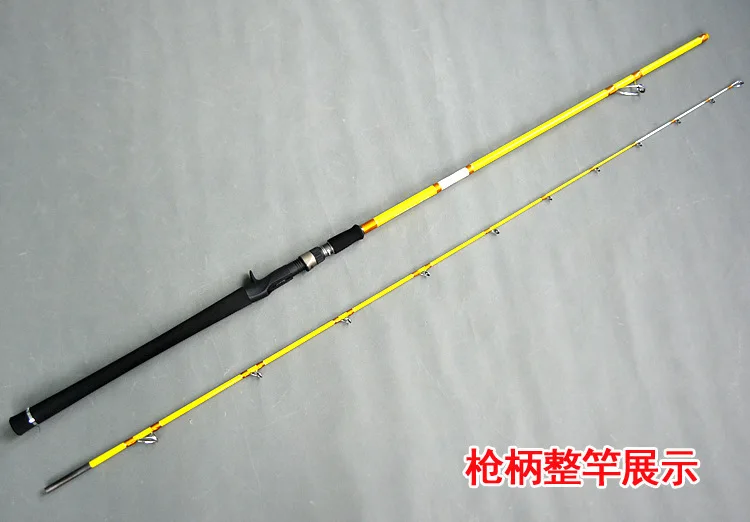 GEHAUT Brand 2.1M,2.4M,2.7M The Admiral Superhard Powerful Slow Jigging Carbon Fiber Ocean Boat Fishing Rod Bait Weight 100-450g