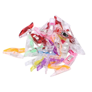 

50Pcs/Pack DIY Plastic Sewing Fixed Clips Binder Patchwork Craft Quilting Sewing Tool
