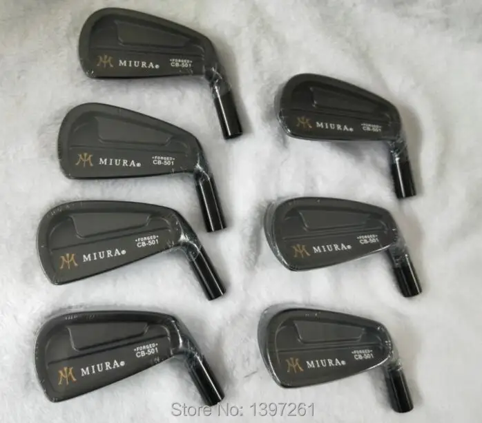 Клюшки для гольфа MIURA CB-501 кованые утюги для гольфа набор 4-9 P стальной вал MiURA Кованое железо для гольфа с головным покрытием набор клубов