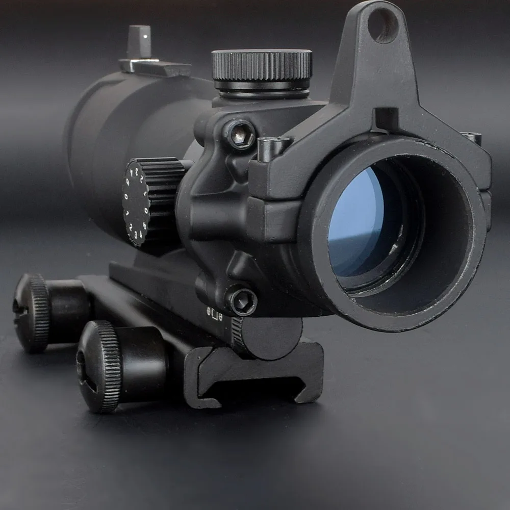 Прицел для охоты ACOG 1X32 тактический прицел с красной и зеленой точкой оптический