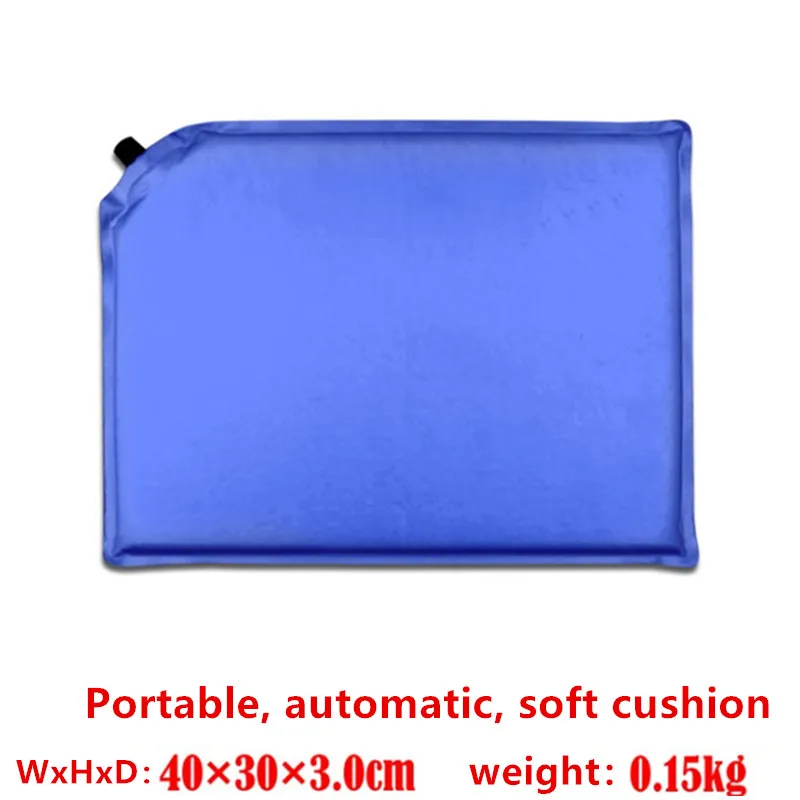 

outdoors Camping Travel Seat Collapsible Inflatable Seat Cushion Pad Waterproof Camping Pad Mat Asiento Inflable Mat