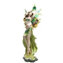 European home decoration flower fairy art sculpture crafts handmade ornaments creative home accessories furnishings