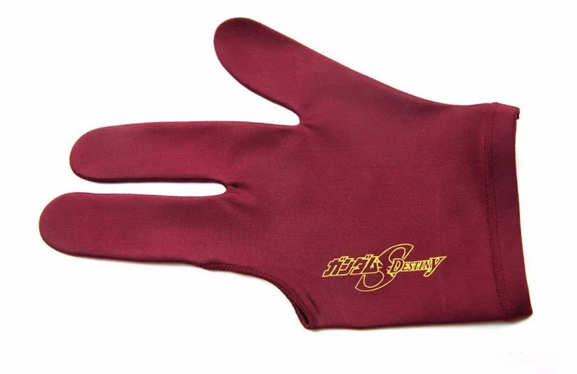 Хорошая эластичность три пальца бильярдные перчатки снукер перчатки красный/синий/черный бильярдные аксессуары купить 2 получить 3 китайские