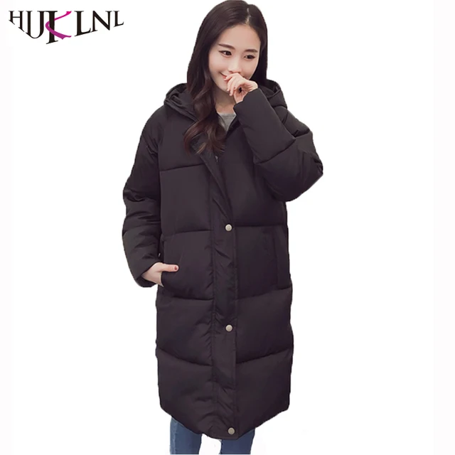 Hiver Long Femme Épais Manteau Femmes Hijklnl 2017 Veste Et gnPawqA