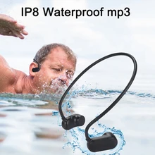 Новейший APT-X V31 костной проводимости 8 г 16 г HIFI MP3 плеер водонепроницаемый плавательный Спорт на открытом воздухе наушники USB MP3 Музыкальные плееры