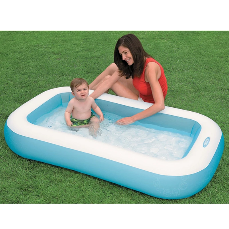 Piscine Gonflable En Plastique Pvc Pour Enfants Monocouche Etanche Portable A Usage Domestique Aliexpress