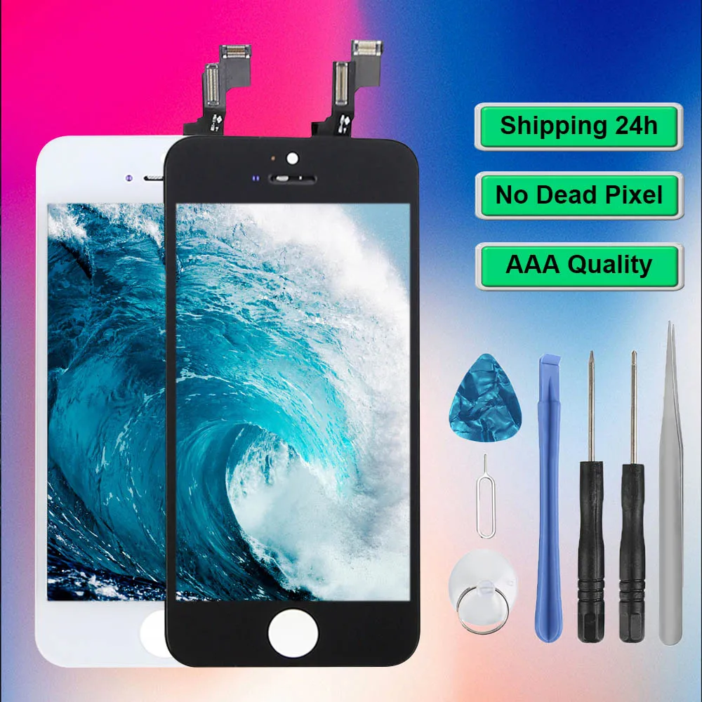 

For iPhone 5S LCD Display Touch Screen For iPhone 5 LCD Display For iPhone SE Replacement 5S Screen for iPhone 5C LCD Display