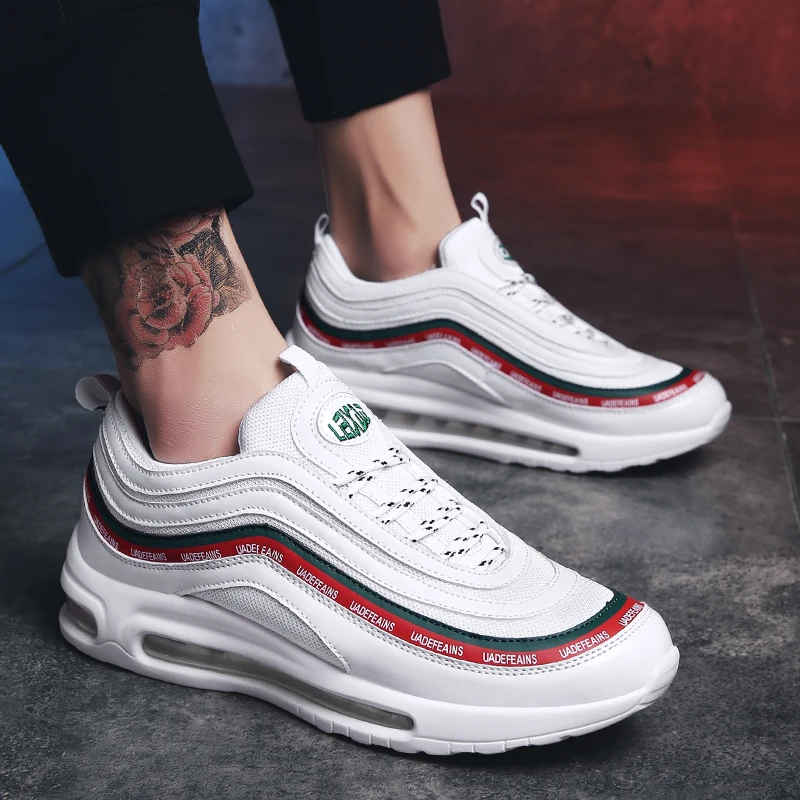 

Sooneeya Bullet Head Vulcanized Shoes Men Damping Cushion Tenis Sneakers Men Striped Pattern Male Trainers Unisex Couple Shoes