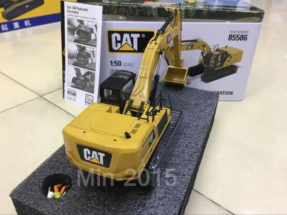 Гусеница Cat 336 гидравлический экскаватор следующего поколения 1:50 Масштаб металлическая модель бренд Diecast Masters