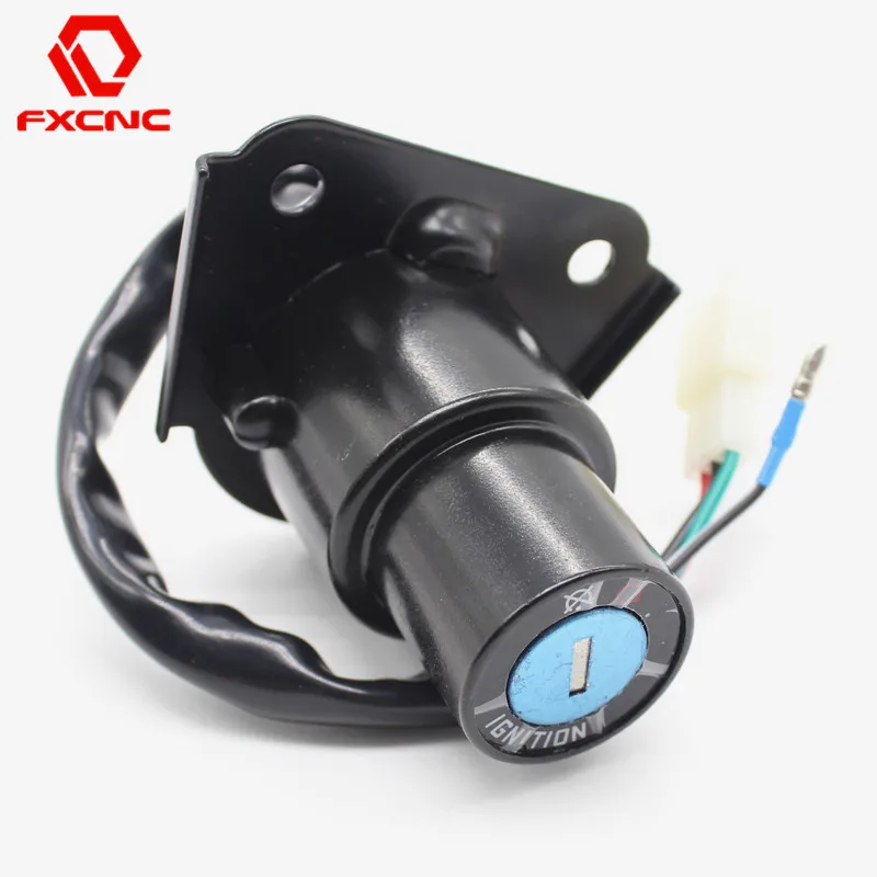 CNC Motorcycle Ignition Switch Keys With Wire For Yamaha XV125 XV 125
