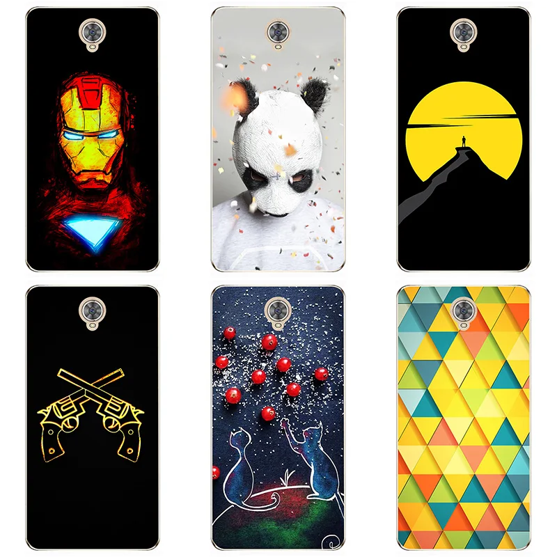 

For Cubot Max Case Soft Silicone Back Cover Cases For Cubot Max Painting Abstract Soft TPU Coque Cases Patterned Shell Skin