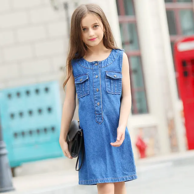 Aliexpress.com : Buy 2016 Teen Girls Clothing Cotton Frock Designs ...