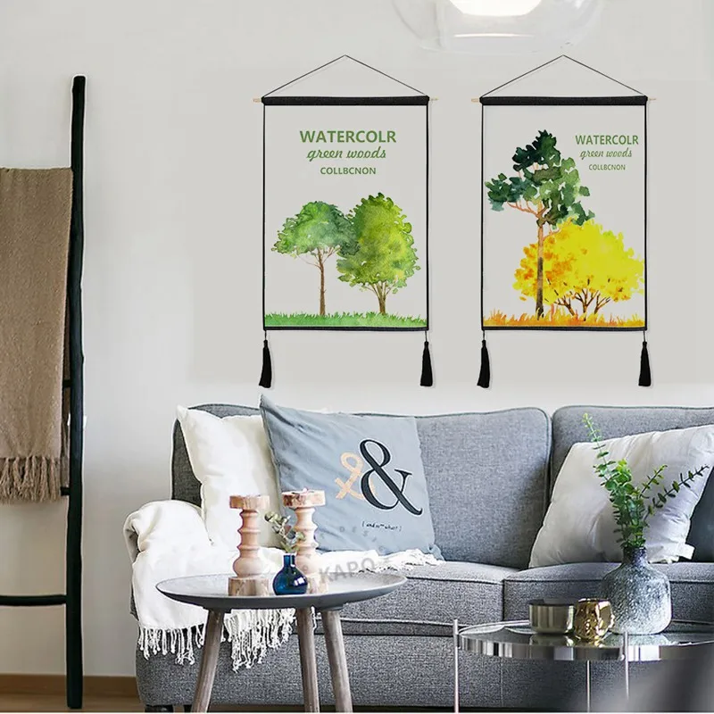 New Home Room Nordic Decorative Tapestry Living Room Background Wall