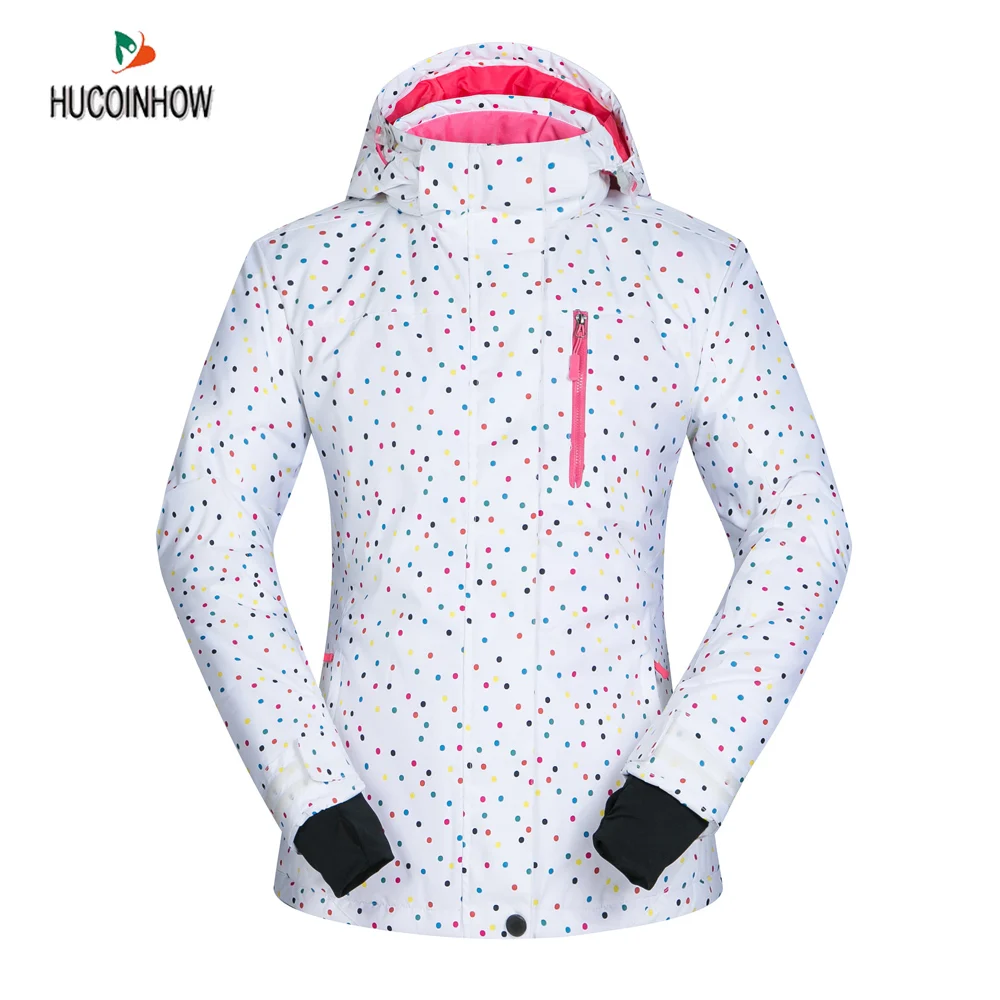 

Snowboard Jacket Womens Winter Brands High Quality Waterproof Windproof Thicken Super Warm Snow Coat Ski Jacket