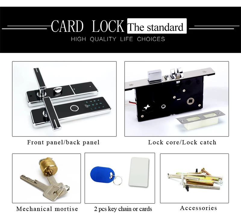 Touch ScreenKeypad Password Door Lock