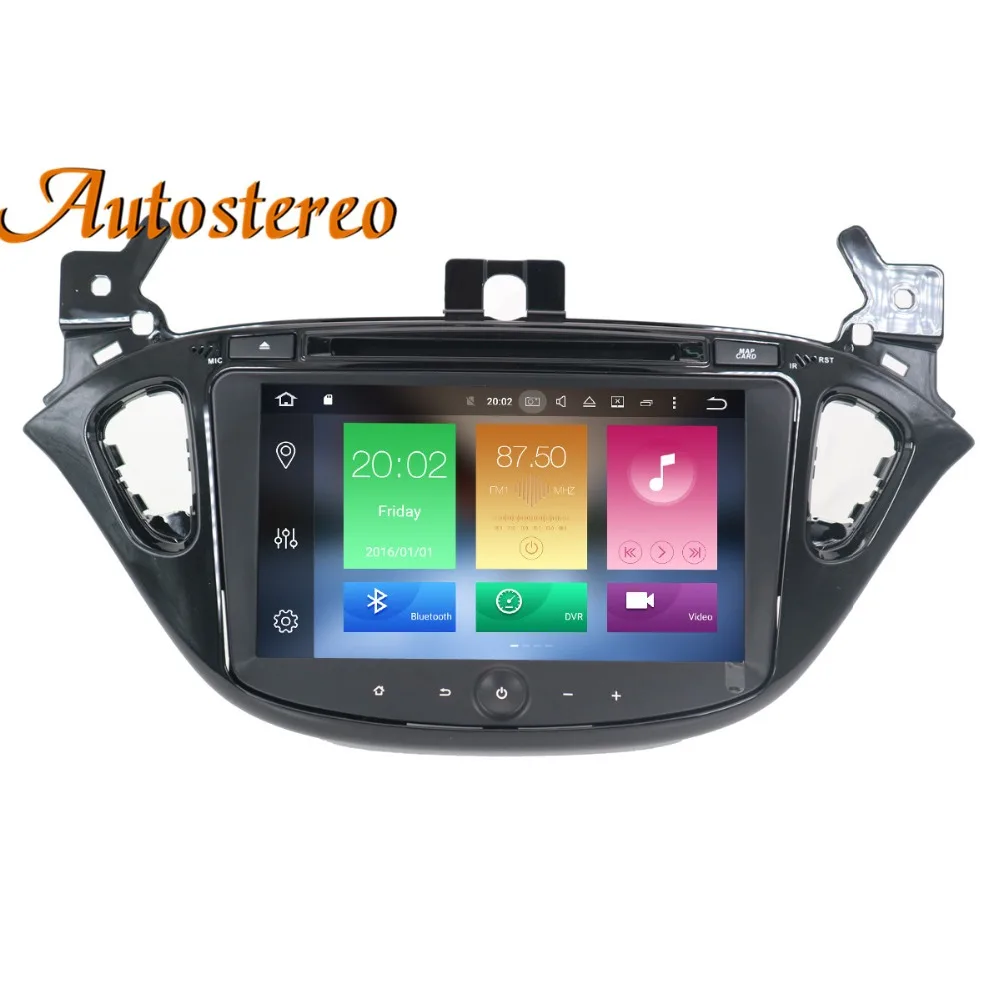 

Android 8 Car DVD Player GPS Navigation Head unit for OPEL Corsa 2014+ Auto Stereo radio tape recorder Multimedia 4GB RAM IPS
