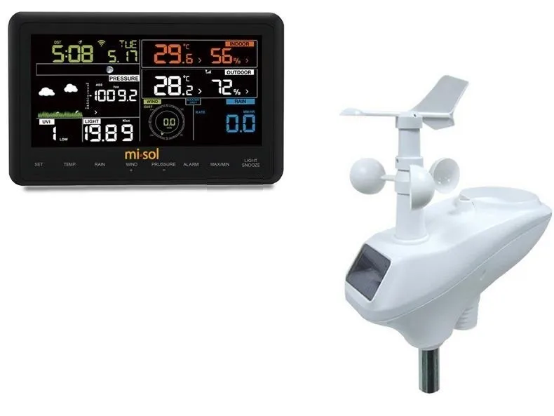 

Wireless Weather Station Weather Forecast Connect To Wifi Upload Data To Web Underground