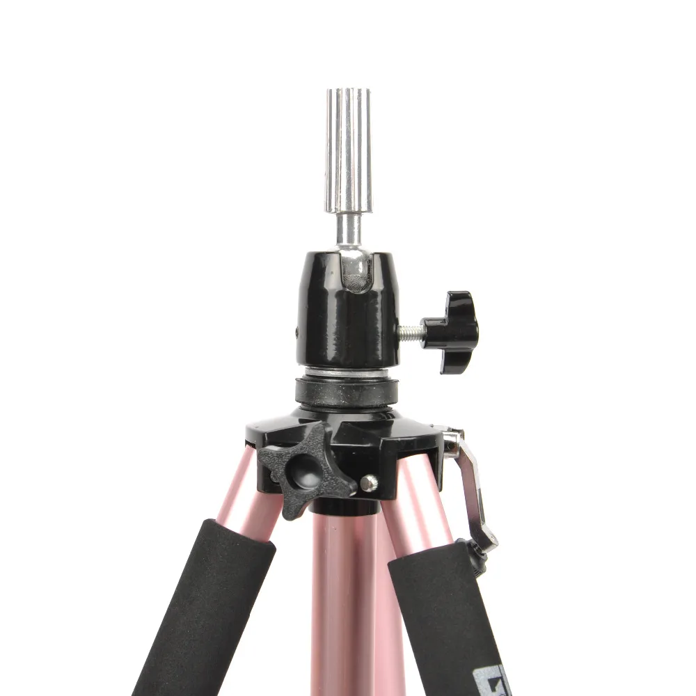 Rose Tripod Training Doll Head Mannequin Head Manikin Canvas Block Head Stand TRIPOD Aluminium Alloy Round Leg Strong Stable