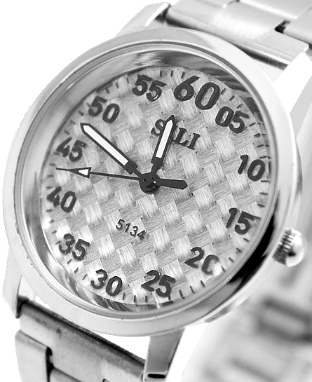 FW812LA New Gray Dial Shiny Silver Band PNP Shiny Silver Watchcase Fashion Watch