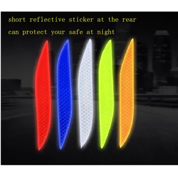 

Warning Mark Reflective Safe signs Caution For Car wheel change decorative tire reflective sticker motorcycle bicycle Car body
