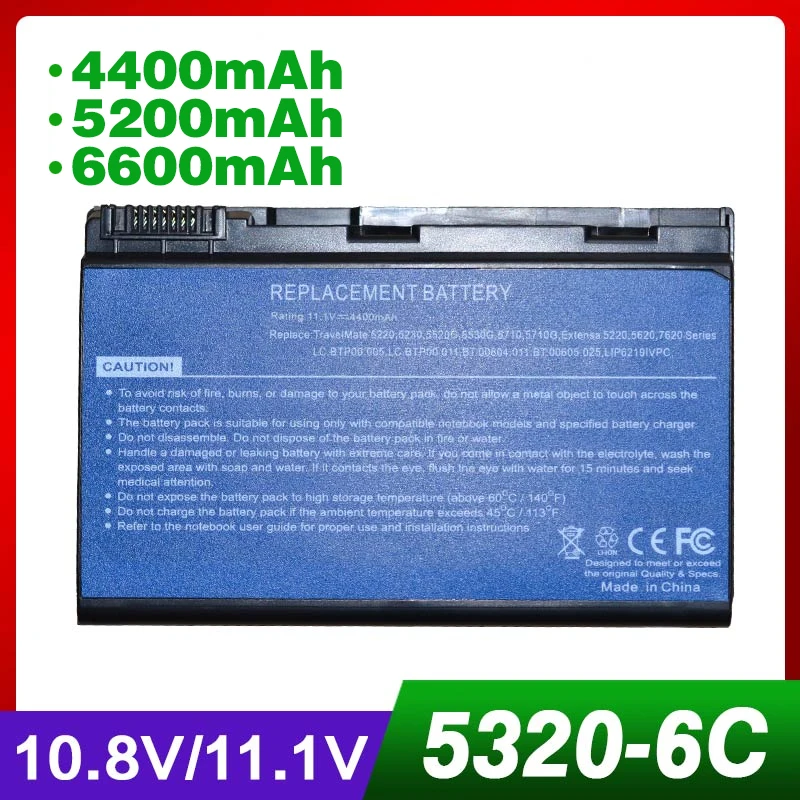 11.1V Laptop battery For Acer TravelMate 5710 5720 5720G 5730 5730G