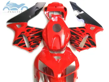 

High grade Injection fairing kit fit for Honda CBR600RR 2005 2006 CBR 600RR 05 06 soprts fairing kits red black bodywork QQ13