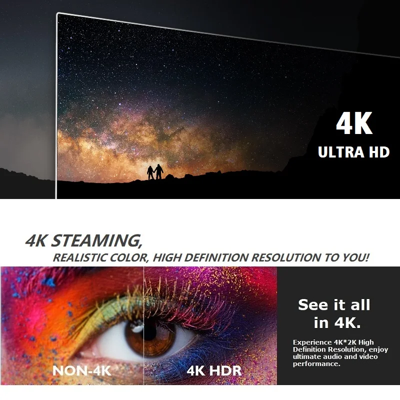 Съемный HDMI2.0 волоконно оптический кабель Micro HDMI Тип D + тип A 18 Гбит/с 4K 60 Гц HDCP2.2 3D 10 м