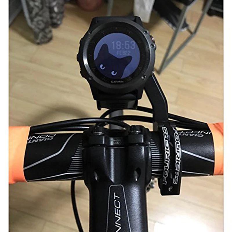 Крепление для велосипедных часов Fouriers HA WA002 Out Fromt Garmin Forerunner Fenix|Велосипедный руль|