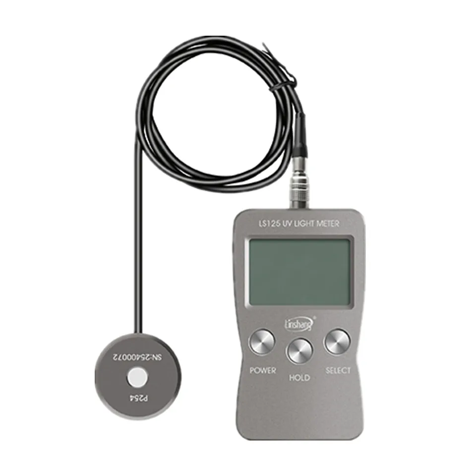 

LS125 Multiple Probe UV Light Meter Digital Probe And Plug-in Push-and-Pull Autolock Connector