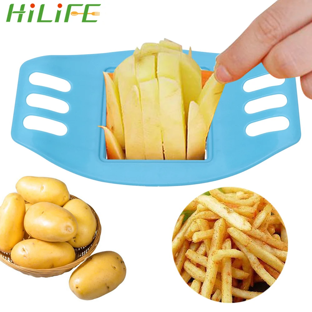 

HILIFE Potato Cutting Vegetable Potato Slicer Cutter French Fry Cutter Chopper Chips Making Tool Kitchen Tool Gadget