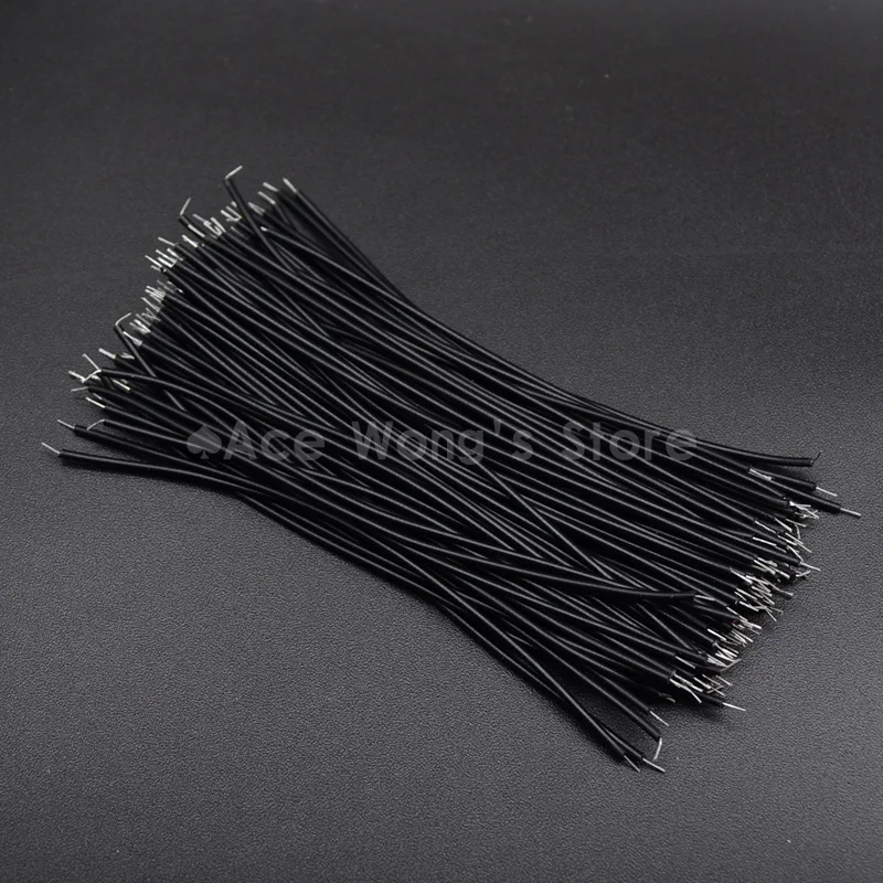100 шт. макетная плата соединительный кабель Провода Луженая 24AWG/26AWG 10 см черный и красный провод 100 шт. макетная плата соединительный кабель Провода Луженая 24AWG/26AWG 10 см черный и красный провод