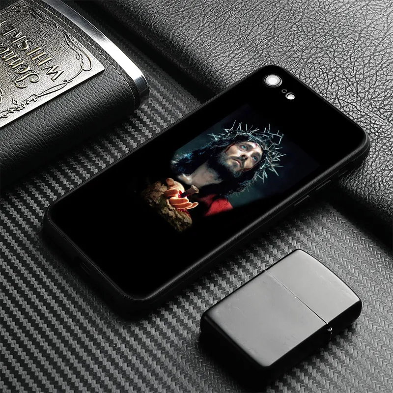 

Jesus Christ Coque Soft Silicone Phone Case Cover Shell For Apple iPhone 5 Se 5s 6 6s Plus 7 8 7Plus 8Plus X