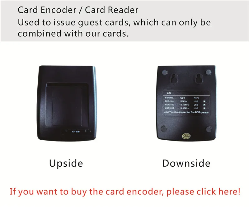 Кодировщик карт/Card reader для Electornic замок rfid-карточка для гостиницы Системы