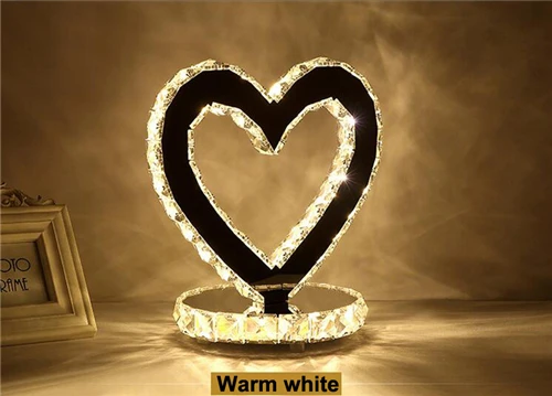Warm White Современный Креативный Хрустальный светодиодный светильник настенный светильник прикроватный светильник для спальни гостиной прохода настенный светильник морден простой ночник - Цвет корпуса: Warm White