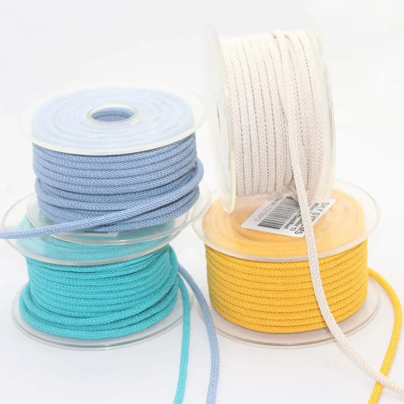 

3mm sky system Twisted Twine Milan Cord Jewelry Accessories Macrame Rope Necklace String Cords 15m/roll NO.1~19