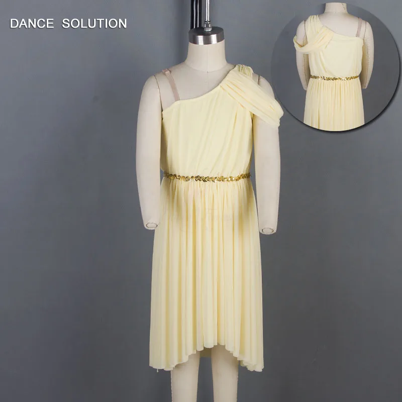 Mesh &amp Spandex Bodice Contemporary Dance Dress for Woman Girl Dancer Competition Skirt Ballet Costume 4 Colors Available 18715 |