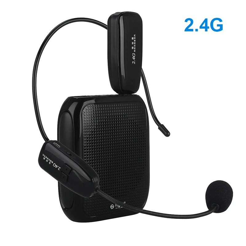 

T600 10W Portable 2.4G Wireless Microphone Voice Amplifier Speaker FM Radio for Outgoing Speech Teach