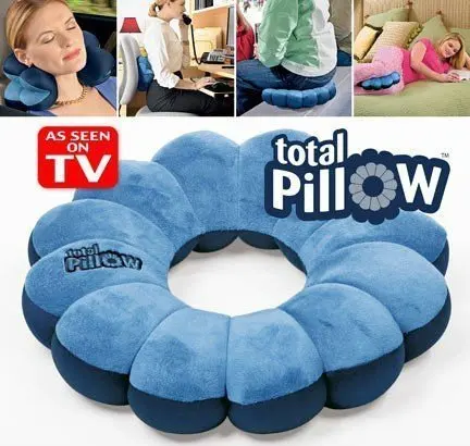 As Seen On Tv Usa Total Pillow The Amazing Versatile Pillow