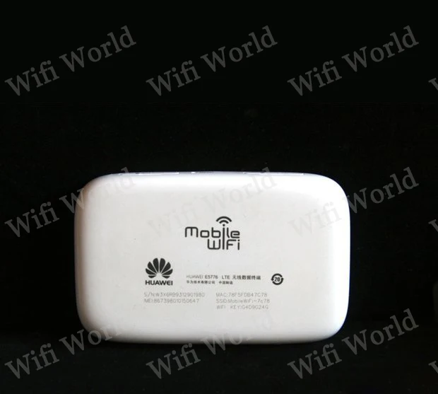 Разблокированный huawei E5776s LTE MiFi модем маршрутизатор с 3000 мАч батарея мобильный WiFi точка доступа маршрутизатор